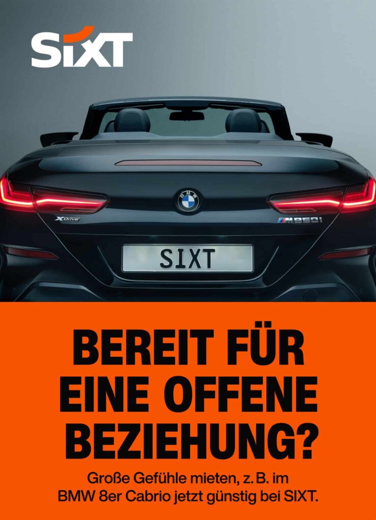 IMG SIXT Kampagne 2023 OOH Airport Beziehung RGB Online scaled 1